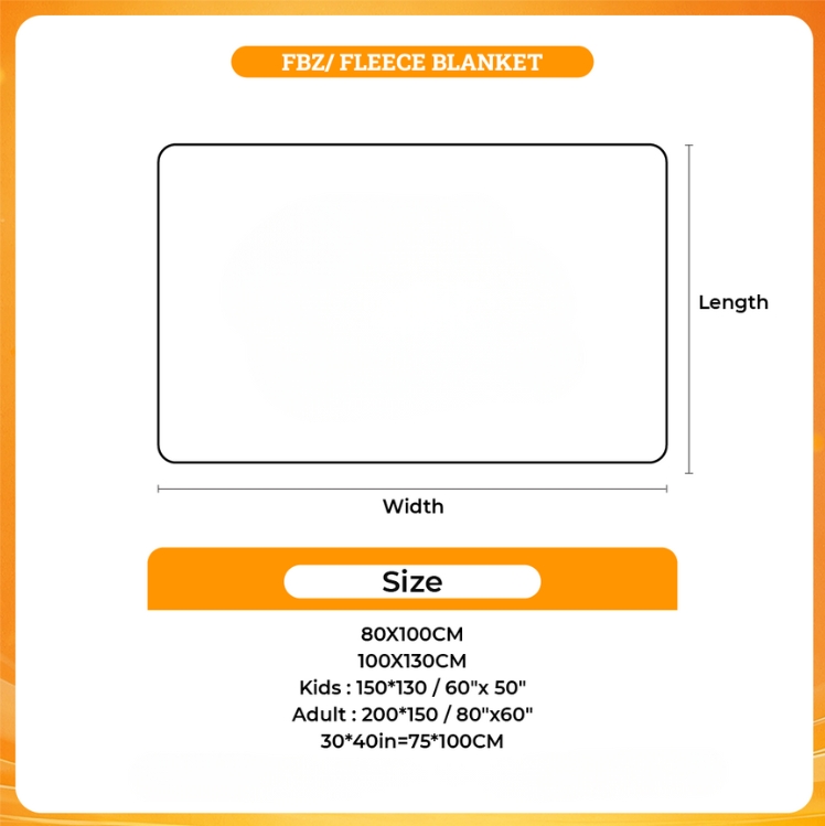 3D Fleece Blanket - Hanako Kun Store